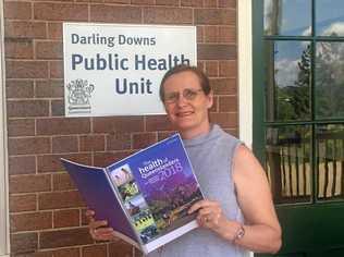 OUR HEALTH: Carling Downs Public Health Unit Director Dr Penny Hutchinson with the report. Picture: Contributed