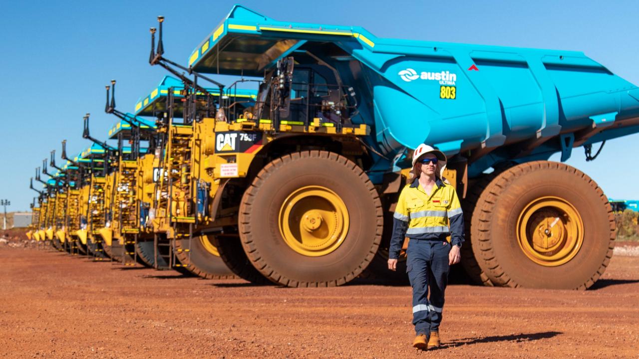 Iron ore’s price has come crashing down. Rio Tinto's new iron ore Gudai-Darri mine in WA. Pics: Picture: Rio Tinto