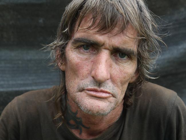 Lismore man Lance Reavley admits to a $1200-a-week ice habit. Picture: David Swift