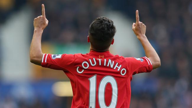 Philippe Coutinho of Liverpool.
