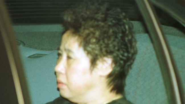 May 29 1999 — Wife of missing Japanese businessman, Hamago Kitayama, Akiko Kitayama, charged with his murder at Southport watch-house: pic Geoff McLachlan.