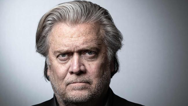 You’re not going to see the end of Donald Trump, says former advisor and US publicist Steve Bannon. Picture: AFP