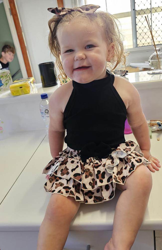 Naree Kaleisha: Born on 17/02/2022, eight month old Naree is the baby of her family, and according to her mum, Jessica Leigh, she rules the house.“Naree is the cheekiest little girl with a beautiful smile and bright blue eyes,” Jessica said.
