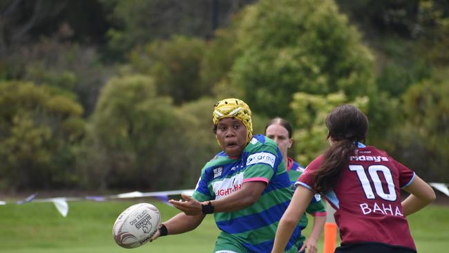 Premier Women'&#128;&#153;s rugby between GPS and University. Saturday March 25, 2023. Picture: Nick Tucker.