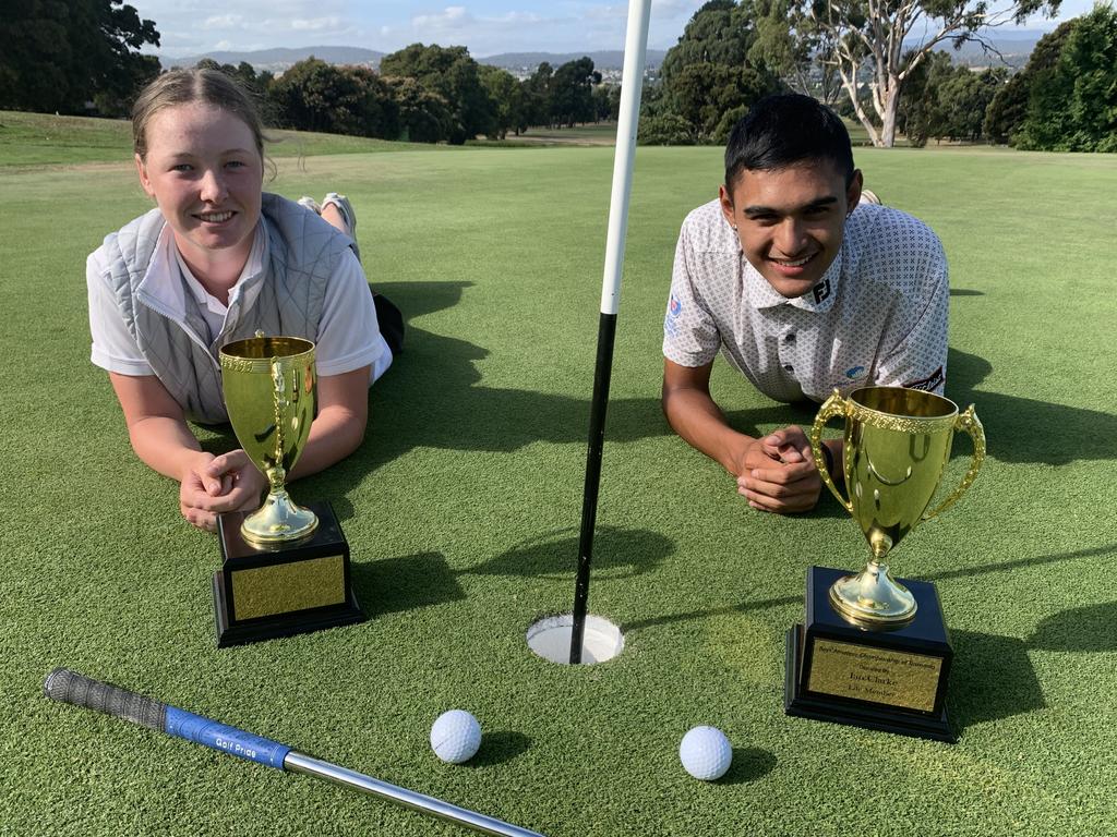 Edwards, Roberts, claim Tasmanian Junior Amateur wins The Mercury
