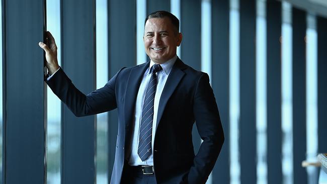 Bank of Queensland chief executive George Frazis. Picture: Lyndon Mechielsen