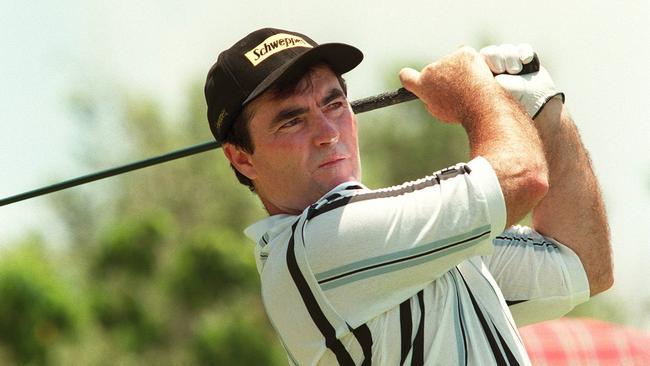 Craig Parry in action at the Coolum Classic on the Sunshine Coast in December 1997.