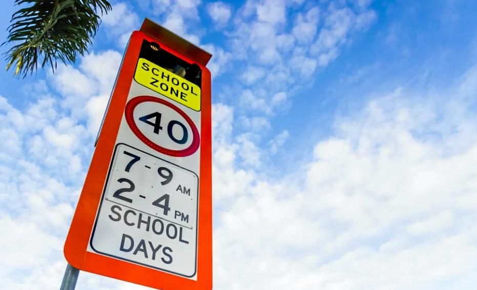 SLOW DOWN: Drivers are being asked to reduce their speed in school zones.