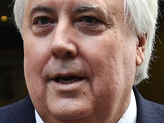 Businessman and former federal politician Clive Palmer speaks to the media as he leaves the Federal Court in Brisbane, Friday, Aug. 26, 2016. Mr Palmer took part in proceedings over the collapse of Queensland Nickel, the company behind the Yabulu Nickel refinery. (AAP Image/Dan Peled) NO ARCHIVING