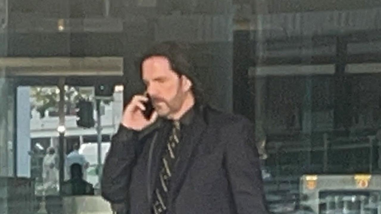 William ‘Billy’ Mitchell leaves Brisbane District Court, where he gave evidence during his defamation trial against Brisbane YouTuber Karl Jobst. Picture: NewsWire