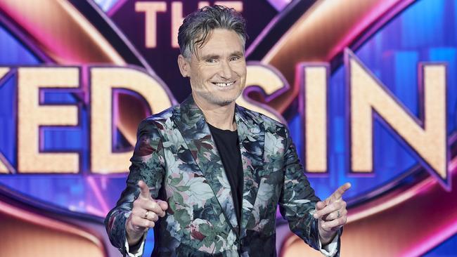 Dave Hughes on the Masked Singer.