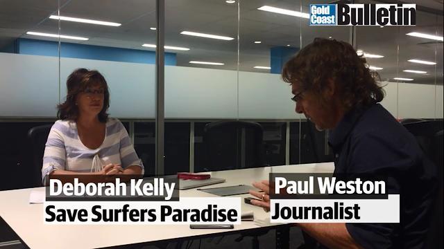 Deborah Kelly interview with Paul Weston on Bruce Bishop car park