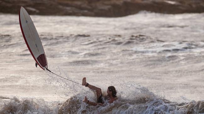 Top End Surfing at Nightcliff beach, Darwin. Picture: Pema Tamang Pakhrin