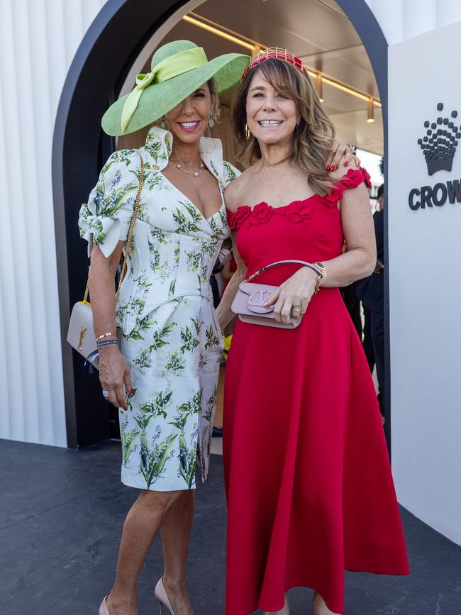 Heloise Pratt and her sister, Fiona Geminder. Picture: Jason Edwards