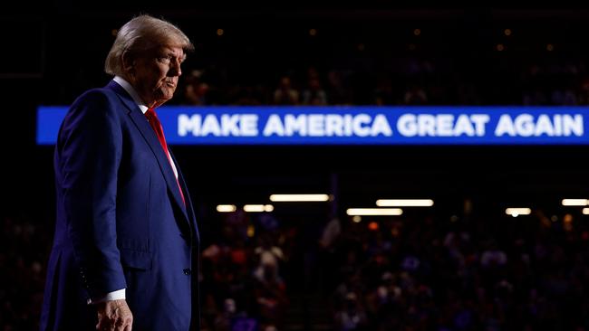 Mr Trump in Arizona. Picture: Getty Images