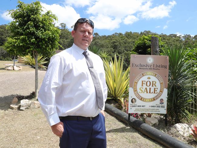 Former army veteran Shaun Spain, also offered free help to those selling their homes. Picture: Glenn Hampson