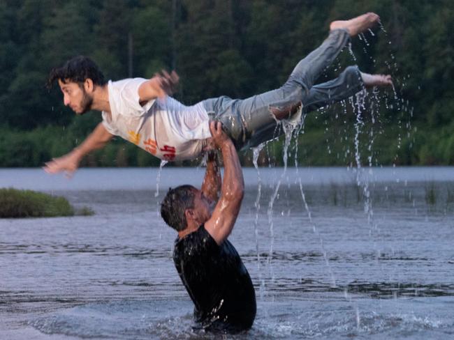 Firass Dirani busts a move in Channel 7 reality series, The Real Dirty Dancing. Picture: Supplied/Seven