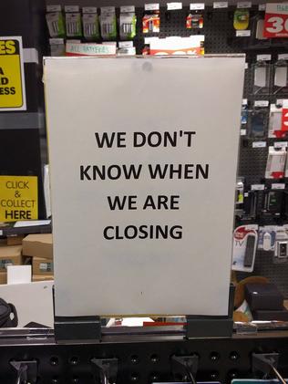 Dick Smith stores will close by April 30.