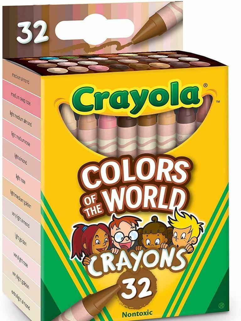 skin-coloured crayons: Crayola unveils 'racially inclusive