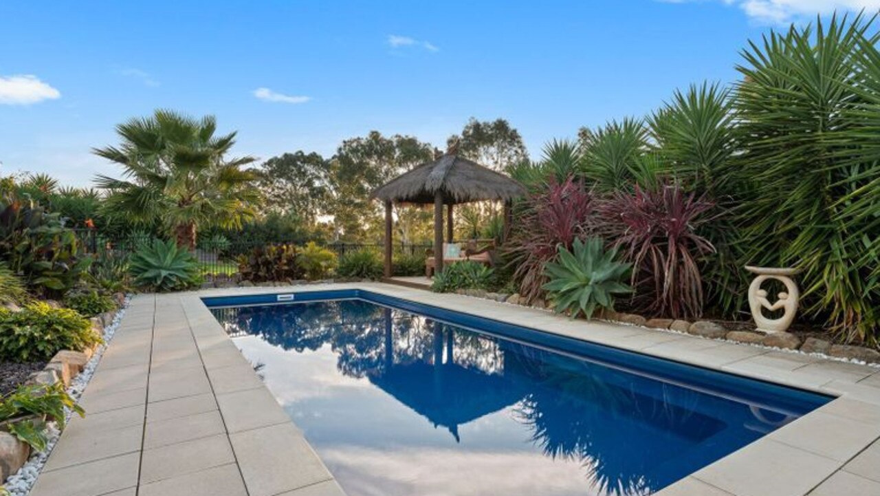 The tropical pool will make you feel like you’re somewhere else. Pic: realestate.com.au