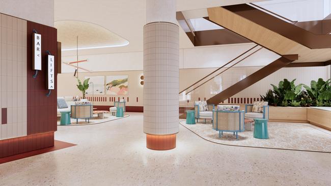 Interior images of Townsville's proposed Hilton Garden Inn project. Picture: Focus Pacific.