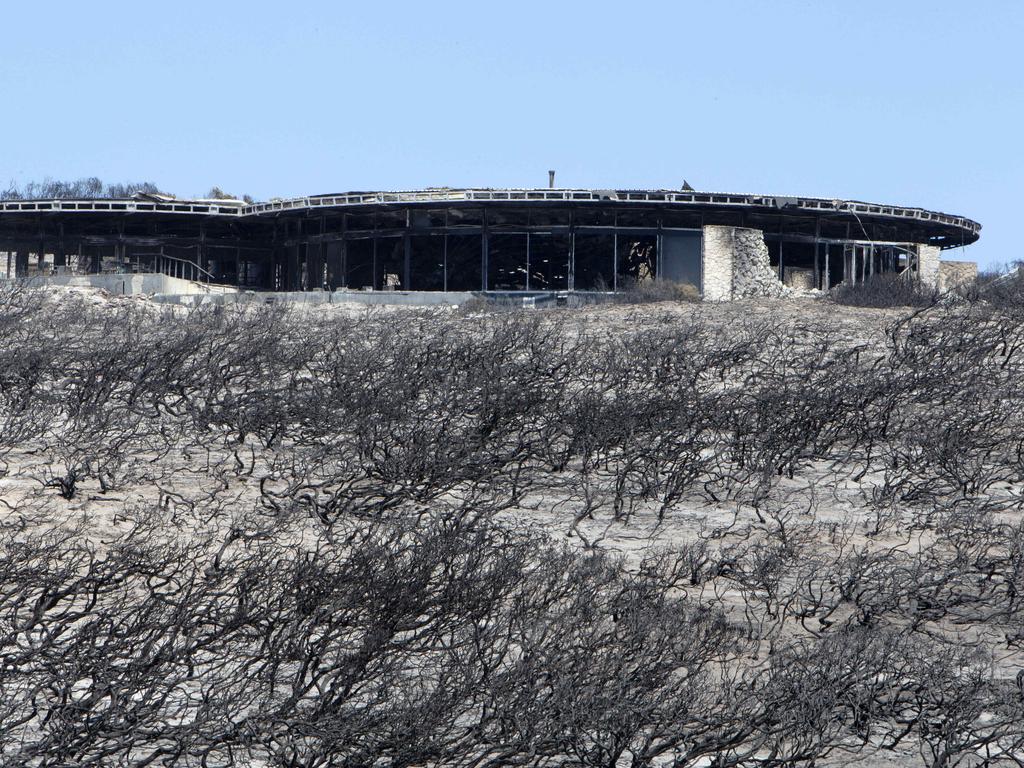 The co-owners of the multimillion-dollar Southern Ocean Lodge plan to rebuild. Picture: Emma Brasier