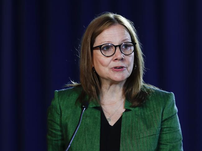 GM’s Mary Barra. Picture: AP