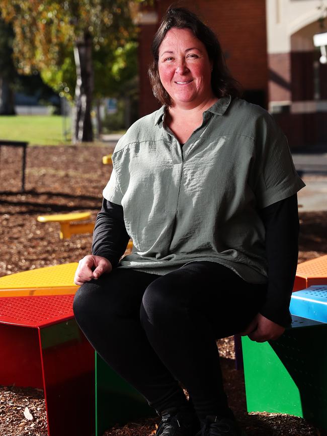 Emily Vince who is a teacher at Campbell Street Primary School. Picture: NIKKI DAVIS-JONES