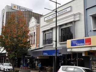 Barry Bernoth's refurb of Ruthven St business buildings including Shingle Inn, House Real Estate Agents and the former Owen's Camera House building.