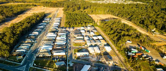 Villa World targets many of its products at first-home buyers. Pictured is the 714-lot masterplanned Killara community at Logan Reserve.