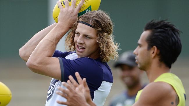 Nat Fyfe is hitting form at the right time. Picture: Daniel Wilkins