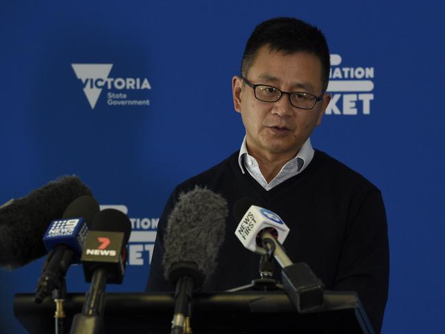 Former deputy chief health officer Allen Cheng. Picture: Andrew Henshaw