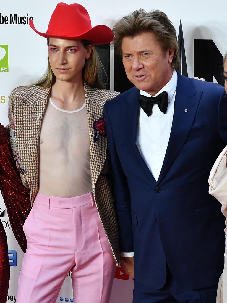 Richard Wilkins' son Christian slams homophobic pink dress