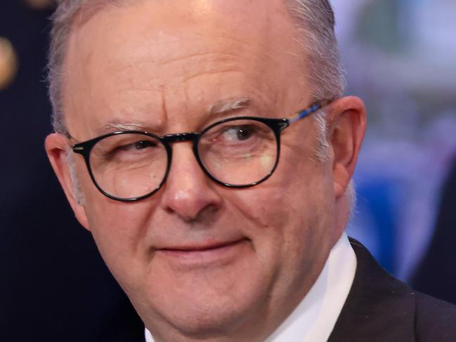 RIO DE JANEIRO, BRAZIL - NOVEMBER 19: Anthony Albanese prime minister of Australia takes part in a group photo as part of the G20 Summit Rio de Janeiro 2024 at Museu de Arte Moderna on November 19, 2024 in Rio de Janeiro, Brazil. The 2024 G20 Summit takes place in Brazil for the first time. The event gathers leaders of the most important economies. Starvation, sustainable development and social inclusion are some of the issues to be during the summit. (Photo by Wagner Meier/Getty Images)