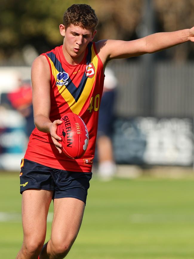 Alex Dodson in action for South Australia’s under-18s. Picture: Sarah Reed/AFL Photos