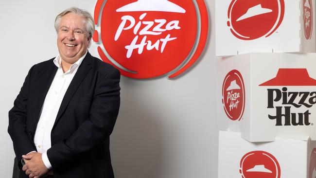 Phil Reed says his latest role at Pizza Hut Australia has been the most challenging in his 35-year career in the quick service industry. Picture: Chris Pavlich