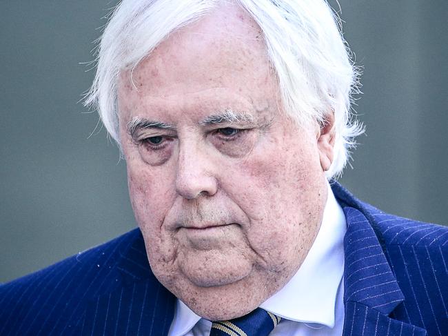 NCA NEWSWIRE BRISBANE AUSTRALIA 18/09/2023Mining Magnate Clive Palmer leaves Brisbane Supreme Court.Picture: Glenn Campbell/NcaNewsWire