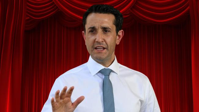 Queensland Premier David Crisafulli has made his home disappear.