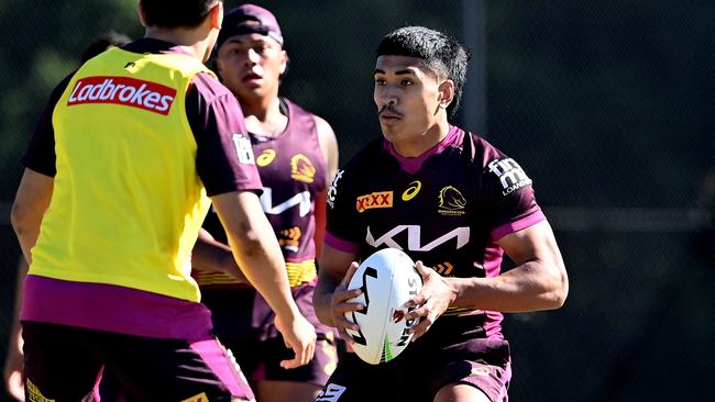 The Broncos are set to re-sign Deine Mariner. Picture: Getty