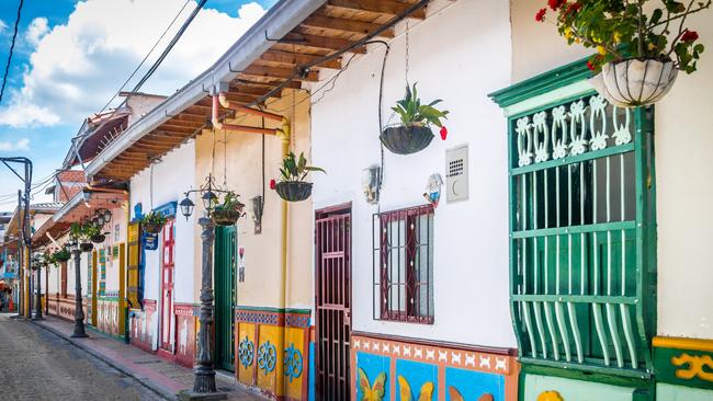 Overseas real estate looks attractive, like these homes in Colombia, but Australia has plenty to offer by comparison.