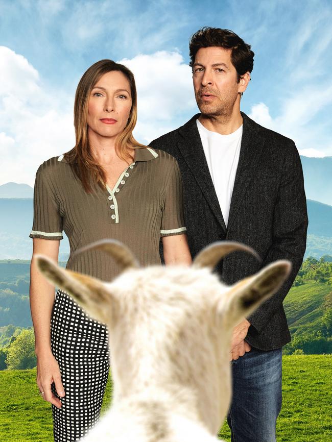 Claudia Karvan and Don Hany in The Goat, or Who is Sylvia? Picture: Supplied