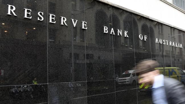 The Reserve Bank of Australia dropped the cash rate to 1 per cent. Picture: AAP Image/Bianca De Marchi