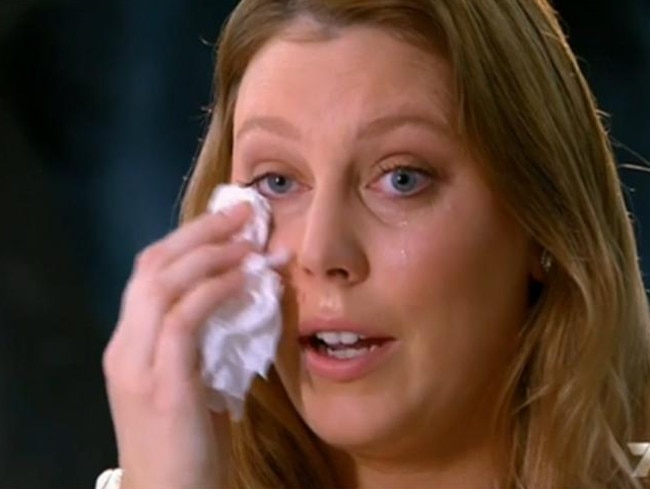 Greig tearfully reflects on the 2012 incident which resulted in a nurse’s taking her own life.