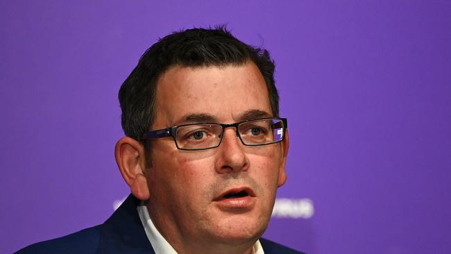 Daniel Andrews has announced a staggered return to the classroom. Picture: Getty Images.