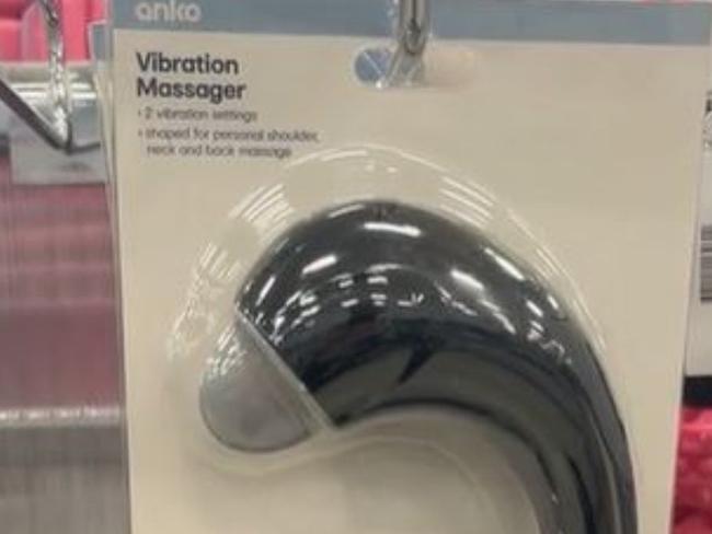 kmart massager has other use