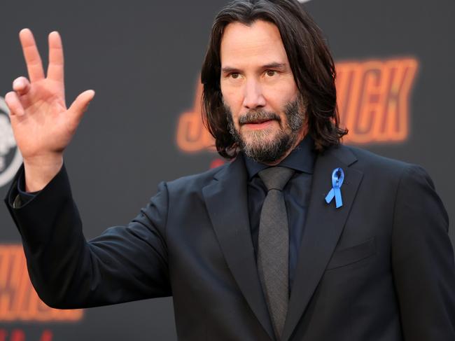 Keanu Reeves – the nicest bloke in Hollywood. Picture: Monica Schipper/Getty Images