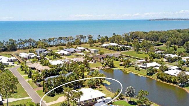 20 Eagle Beach Parade, Dundowran Beach became the highest reported sale on the Fraser Coast last week when it went for $735,000. Picture: corelogic/realestate.com