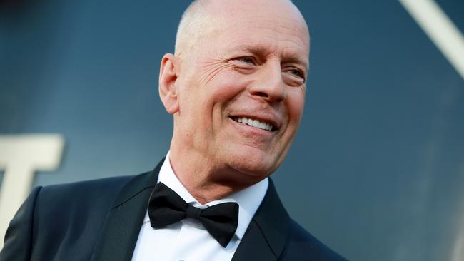 Bruce Willis is retiring from acting after being diagnosed with aphasia, a health condition that affects the ability to communicate. Picture: Rich Fury/Getty Images