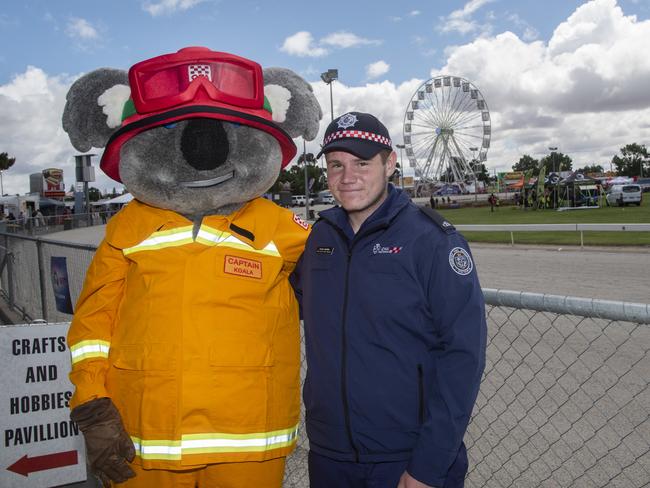 Dylan Leersen, Captain Koala Mildura Show 2024. Picture: Noel Fisher