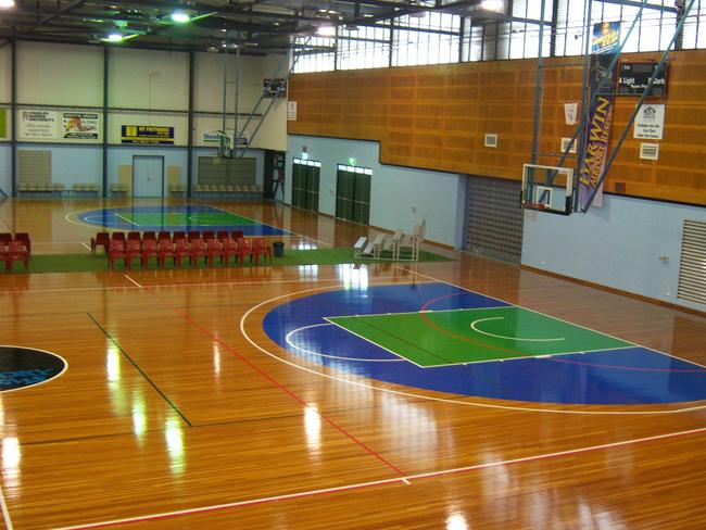 Youths have reportedly interrupted games and damaged property at Darwin Basketball Stadium. Picture: Supplied.